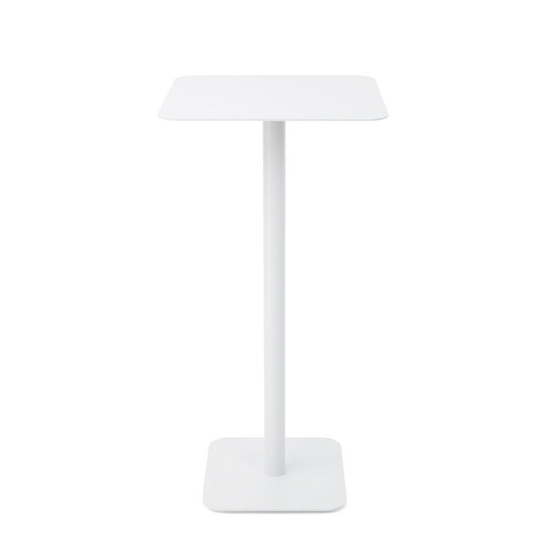 Mid-Century Round Corner Table Metal Pedestal Sofa Side End Table