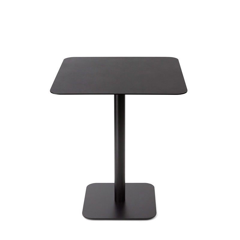 Mid-Century Round Corner Table Metal Pedestal Sofa Side End Table