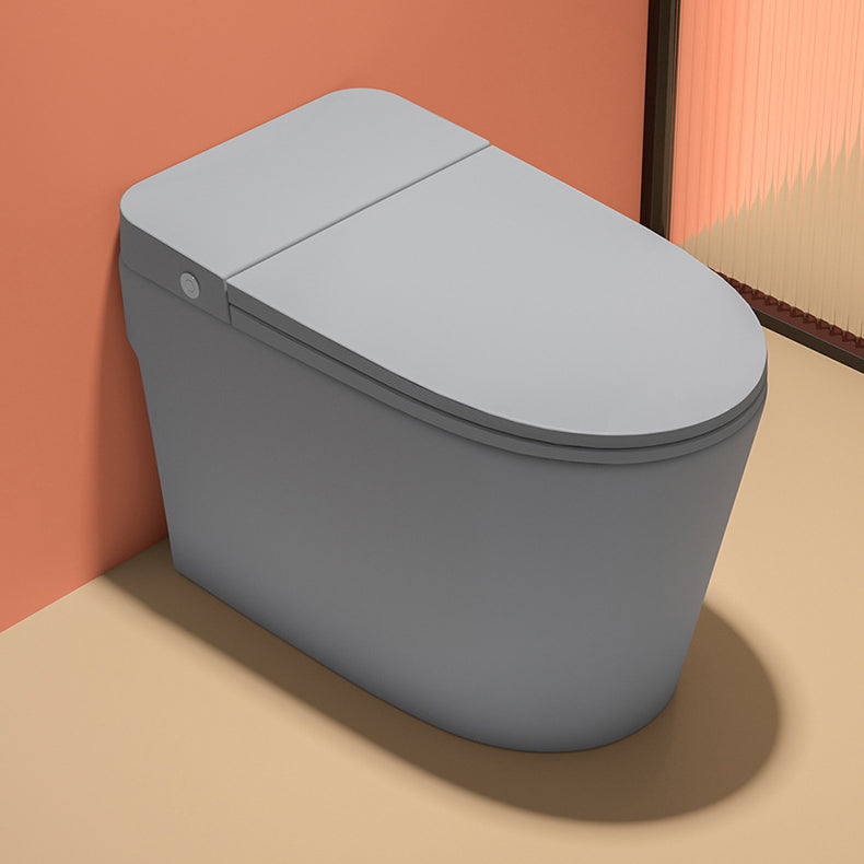 Modern Siphon Jet Toilet Bowl Floor Mount Bidet Toilet with Seat for Bathroom