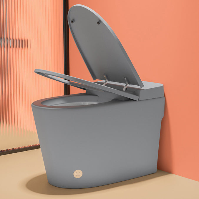 Modern Siphon Jet Toilet Bowl Floor Mount Bidet Toilet with Seat for Bathroom
