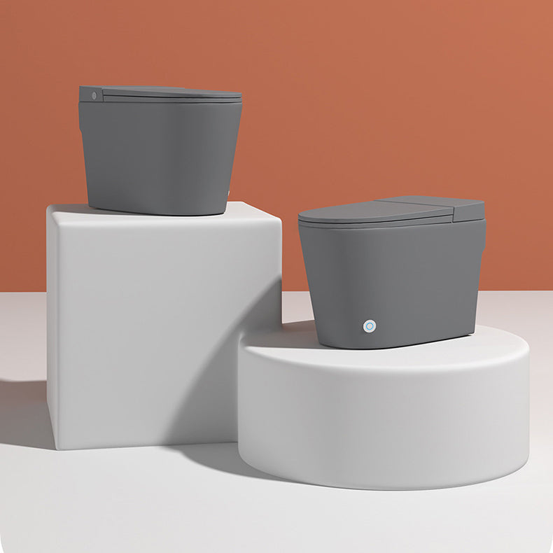 Modern Siphon Jet Toilet Bowl Floor Mount Bidet Toilet with Seat for Bathroom