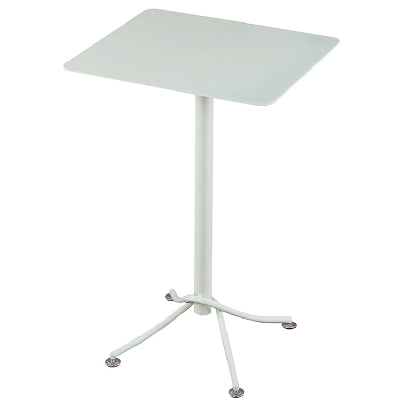 Industrial Outdoor Bar Height Table Metal Bar Table with Pedestal