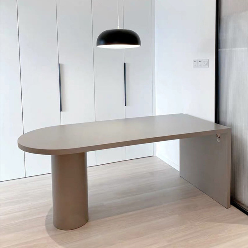 Modern Bar Table Rectangle Solid Wood Dining Table for Kitchen Living Room Coffee Room