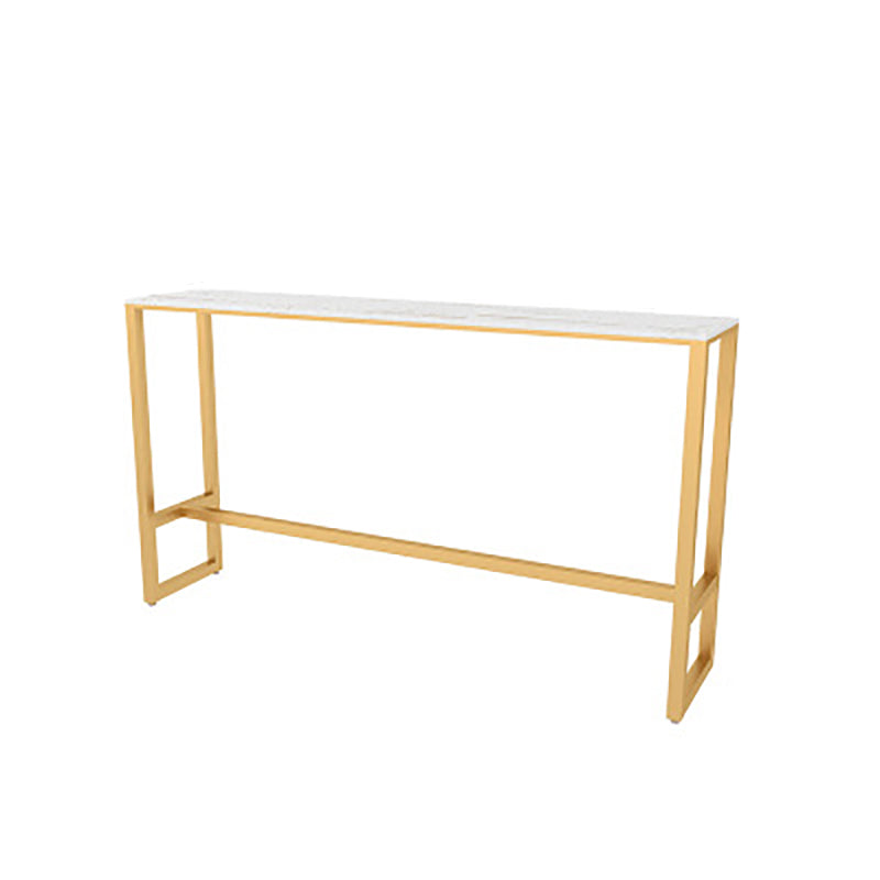 Rectangle Sintered Stone Bar Table Modern Dining Table for Kitchen Living Room Coffee Room