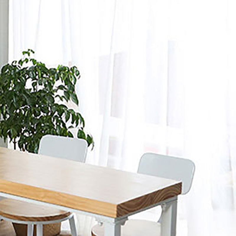 Contemporary Bar Table Rectangle Solid Wood Pub Table for Indoor