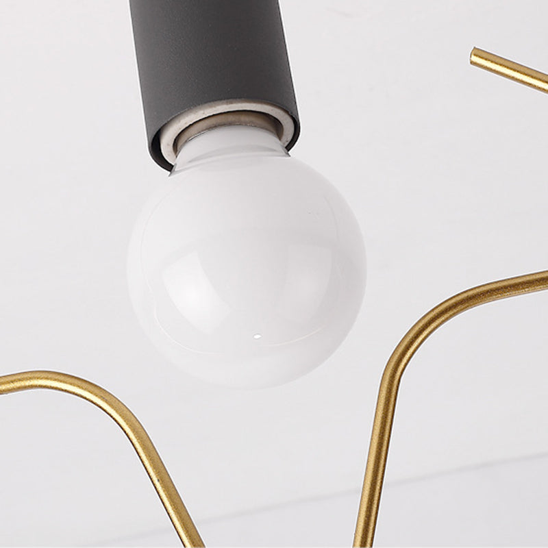 Creative Ceiling Lamp Contemporary Metal Flush Mount Light Fixture
