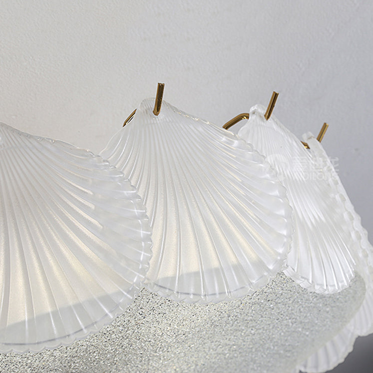Nordic Glass Ceiling Lamp Minimalist Flush Mount Light Fixture