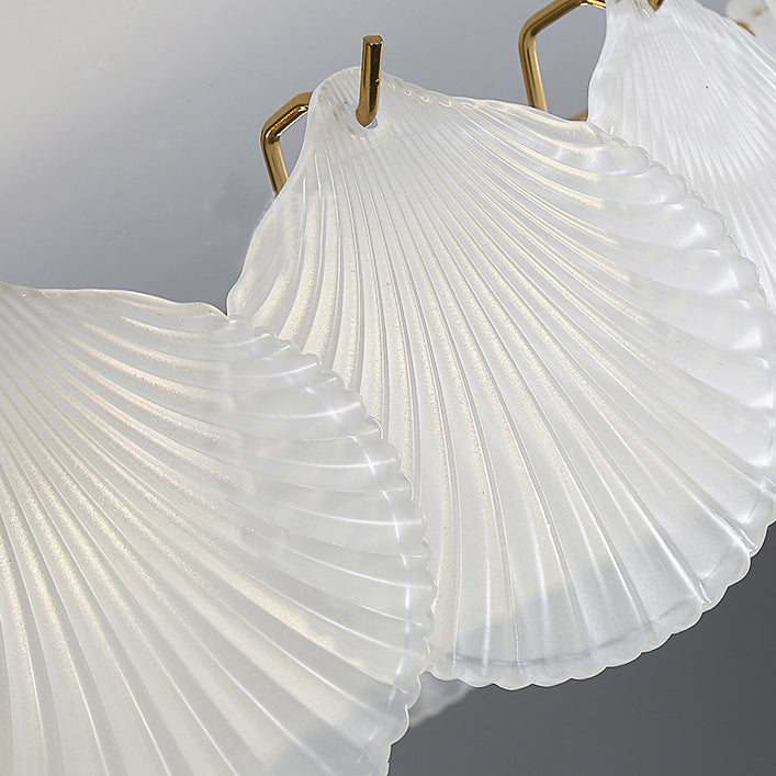 Nordic Glass Ceiling Lamp Minimalist Flush Mount Light Fixture