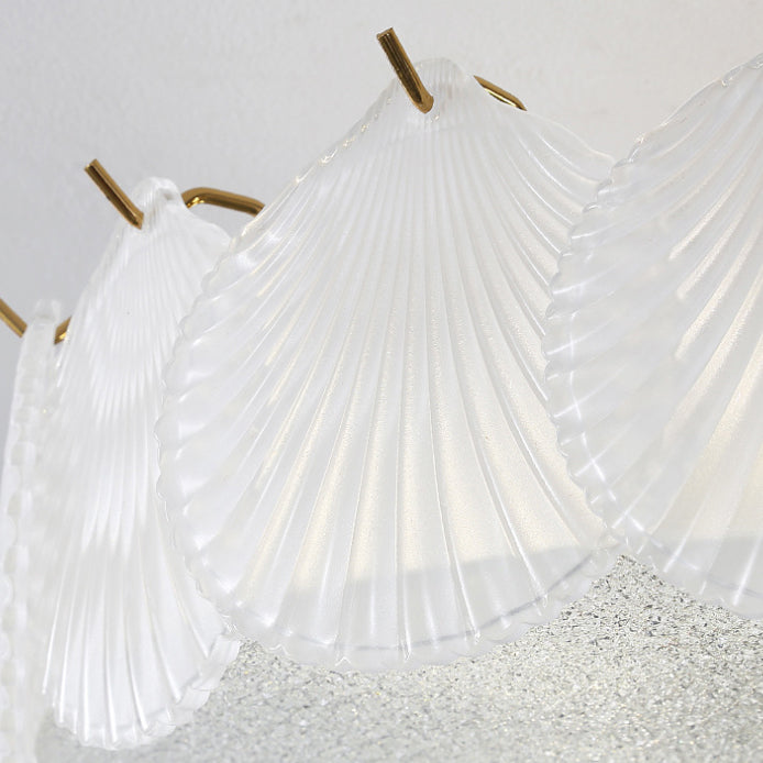 Modern Glass Ceiling Lamp Household Simple Flush Mount Light Fixture