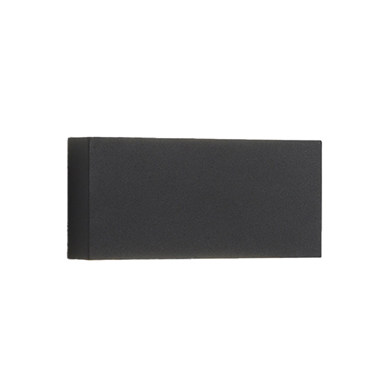 2-Light Rectangular Sconce Light Modern Metal Sconce Light Fixture