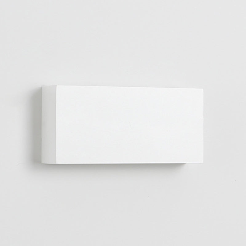 2-Light Rectangular Sconce Light Modern Metal Sconce Light Fixture