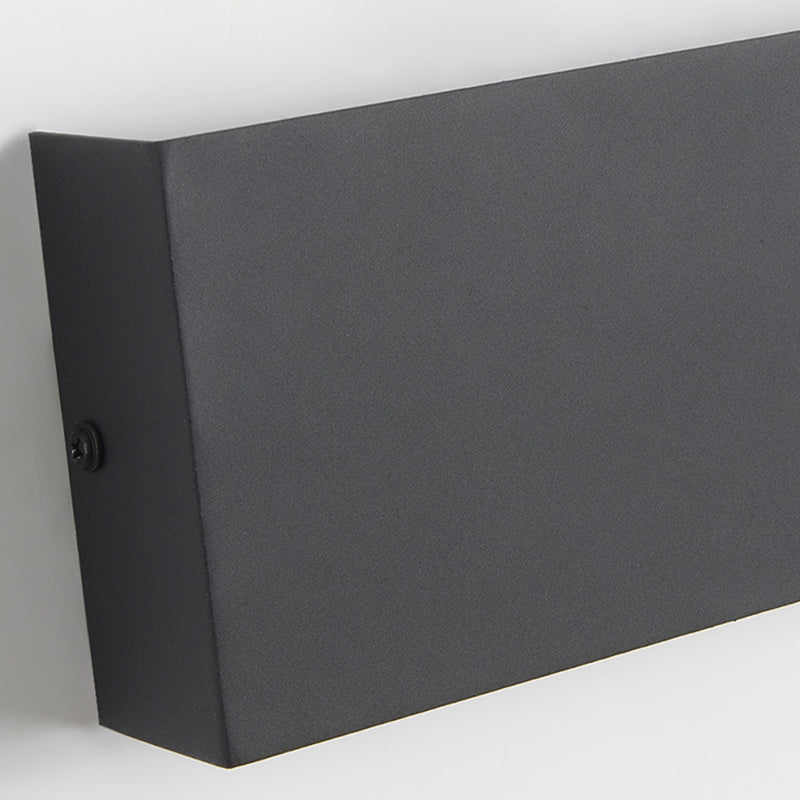 2-Light Rectangular Sconce Light Modern Metal Sconce Light Fixture