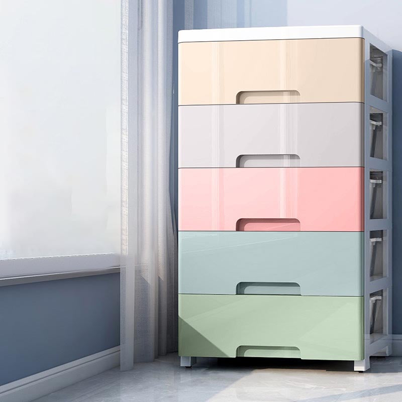 Non-Hanging Armoire with Drawer Contemporary Storage Cabinet