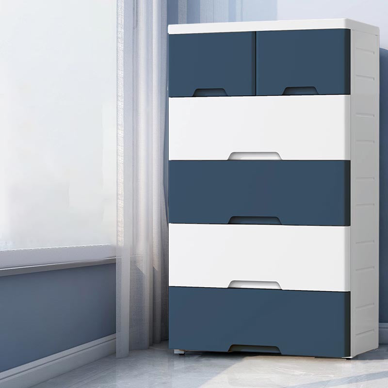 Non-Hanging Armoire with Drawer Contemporary Storage Cabinet