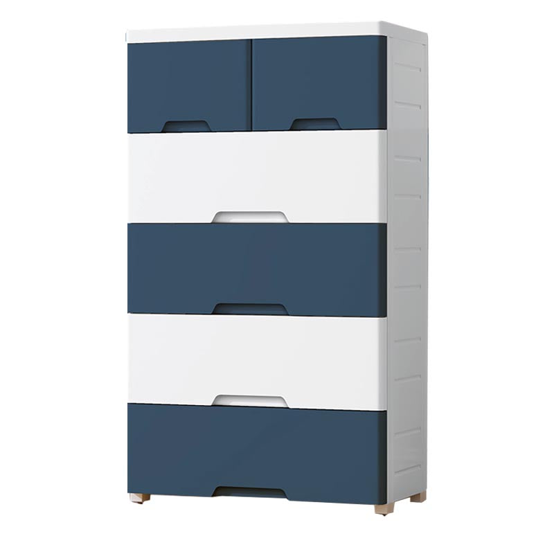 Non-Hanging Armoire with Drawer Contemporary Storage Cabinet