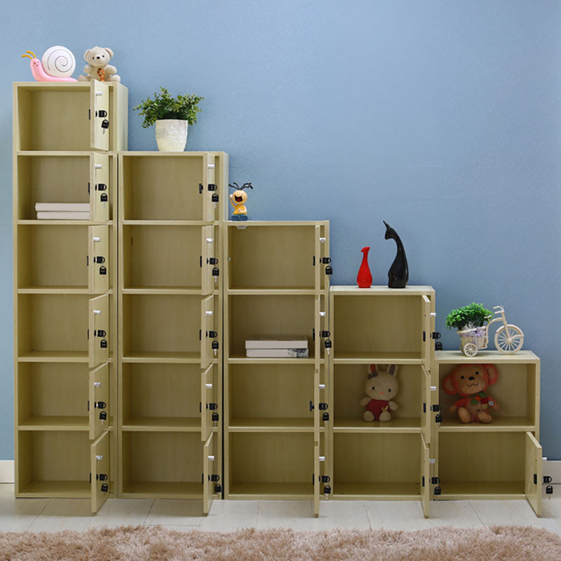 Matte Finish Non-Hanging Cabinet Modern Wood Storage Cabinet with Hinged Doors