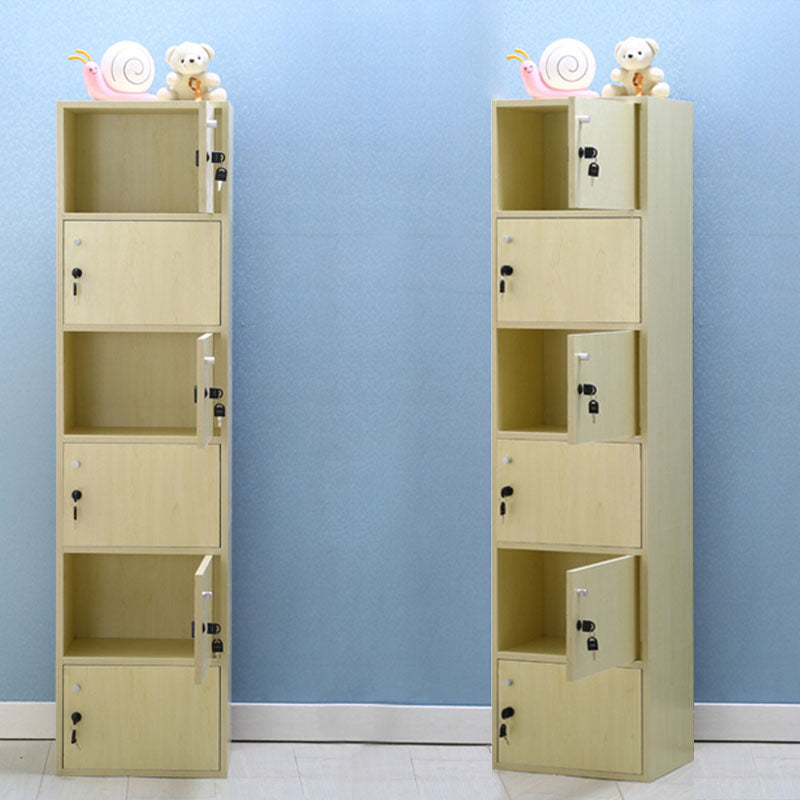 Matte Finish Non-Hanging Cabinet Modern Wood Storage Cabinet with Hinged Doors