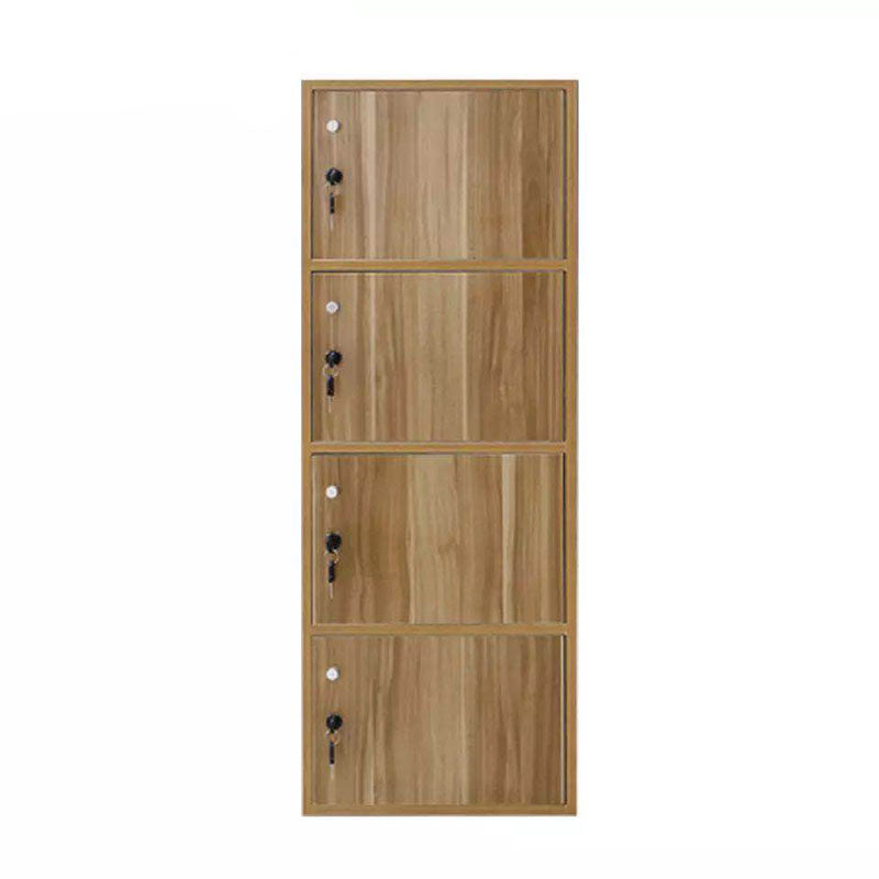 Matte Finish Non-Hanging Cabinet Modern Wood Storage Cabinet with Hinged Doors