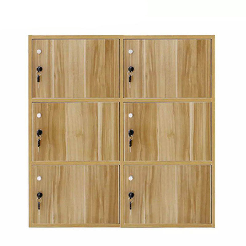 Matte Finish Non-Hanging Cabinet Modern Wood Storage Cabinet with Hinged Doors