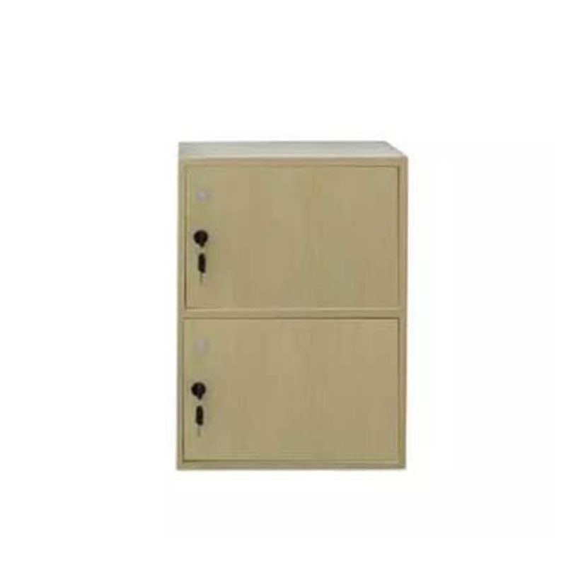 Matte Finish Non-Hanging Cabinet Modern Wood Storage Cabinet with Hinged Doors