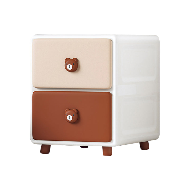 Contemporary Storage Cabinet with Legs Non-Hanging Armoire for Home