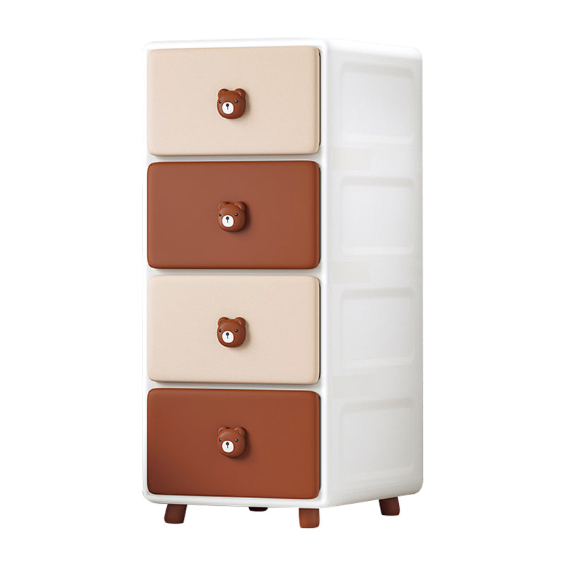 Contemporary Storage Cabinet with Legs Non-Hanging Armoire for Home