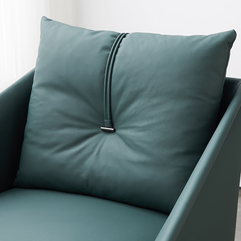 32.68" Long Flared Arms Chair 4-Star Leg Accent Armchair for Living Room