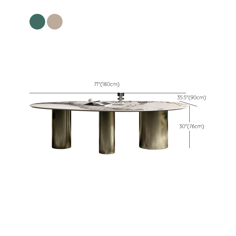 Simplicity Fixed Dining Room Table Sintered Stone Home Fixed Desk