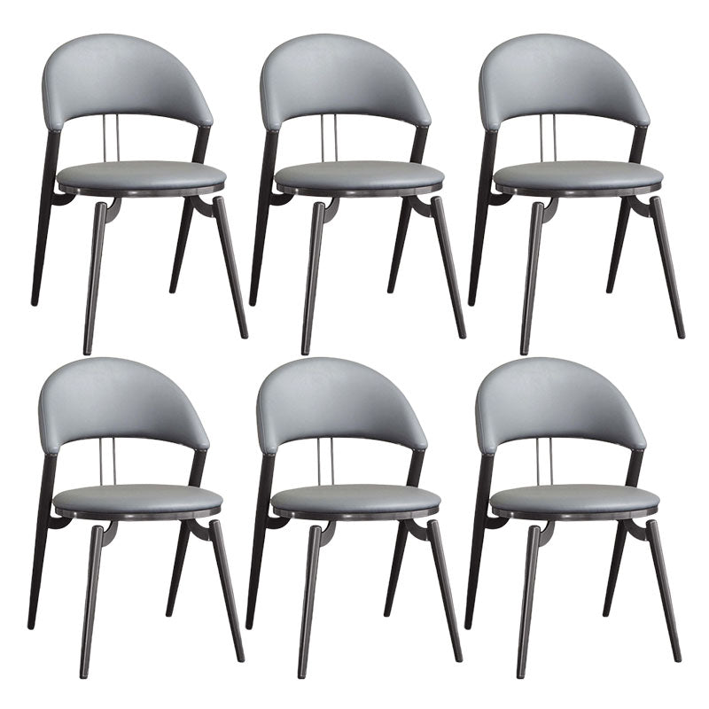 Open Back Side Chair Industrial Dining Room Chair for Dining Room