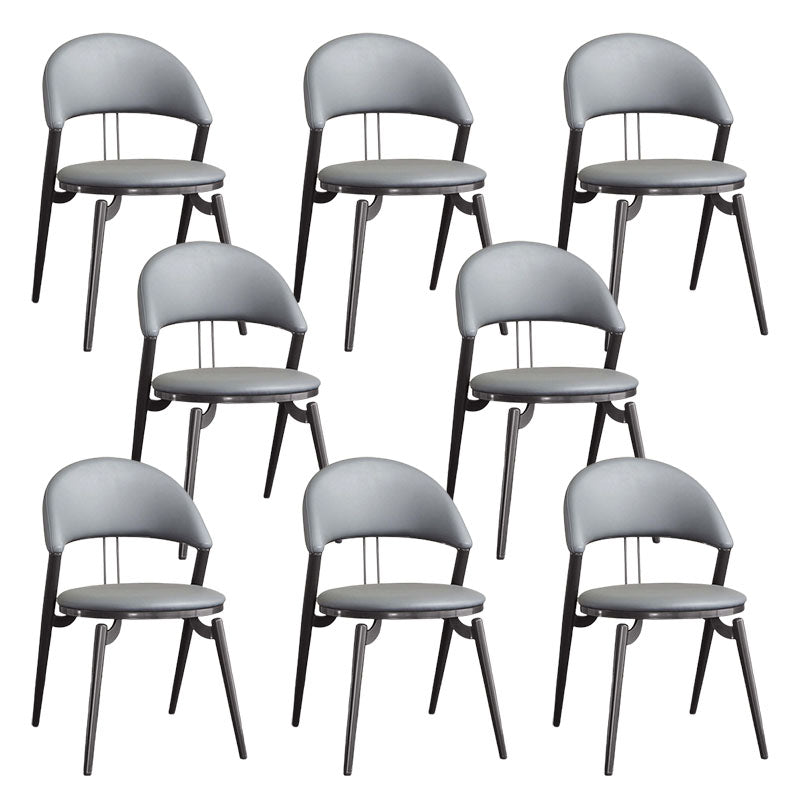 Open Back Side Chair Industrial Dining Room Chair for Dining Room