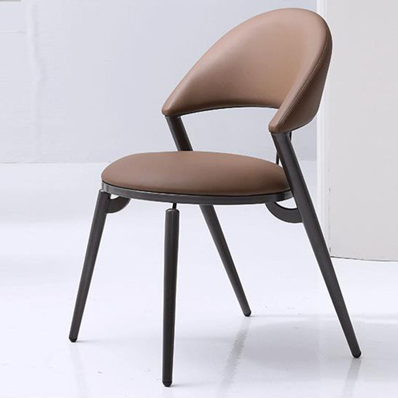 Open Back Side Chair Industrial Dining Room Chair for Dining Room