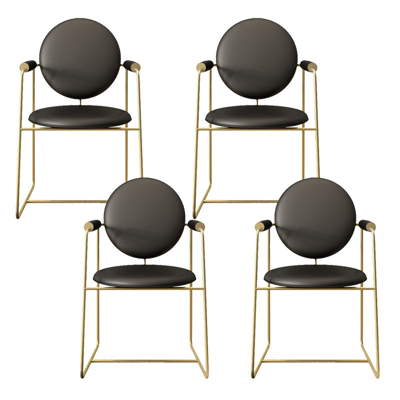 Contemporary Kitchen Dining Arm Chair King Louis Back Side Chair