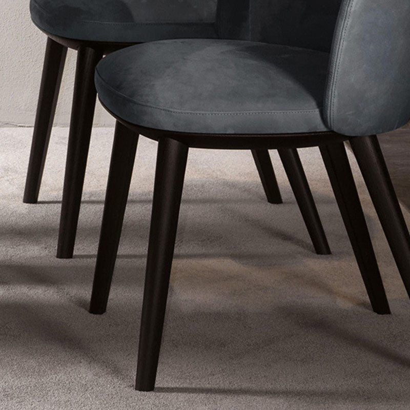 Parsons Side Chair Contemporary Wood Kitchen Dining Side Chair