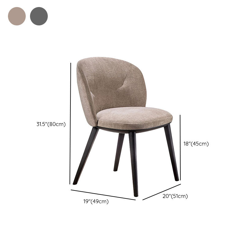 Parsons Side Chair Contemporary Wood Kitchen Dining Side Chair