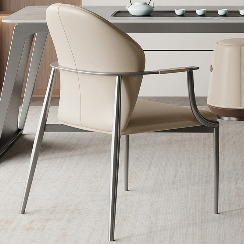 Wingback Arm Chair Industrial Dining Room Chair for Dining Room