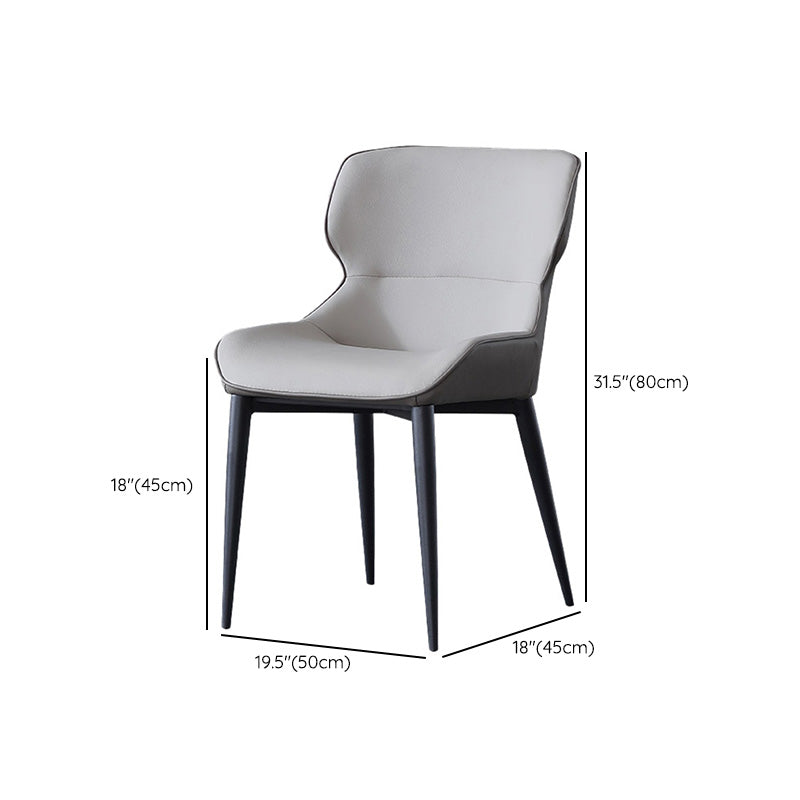 Contemporary Arm Chair Wingback Dining Room Chair for Dining Room