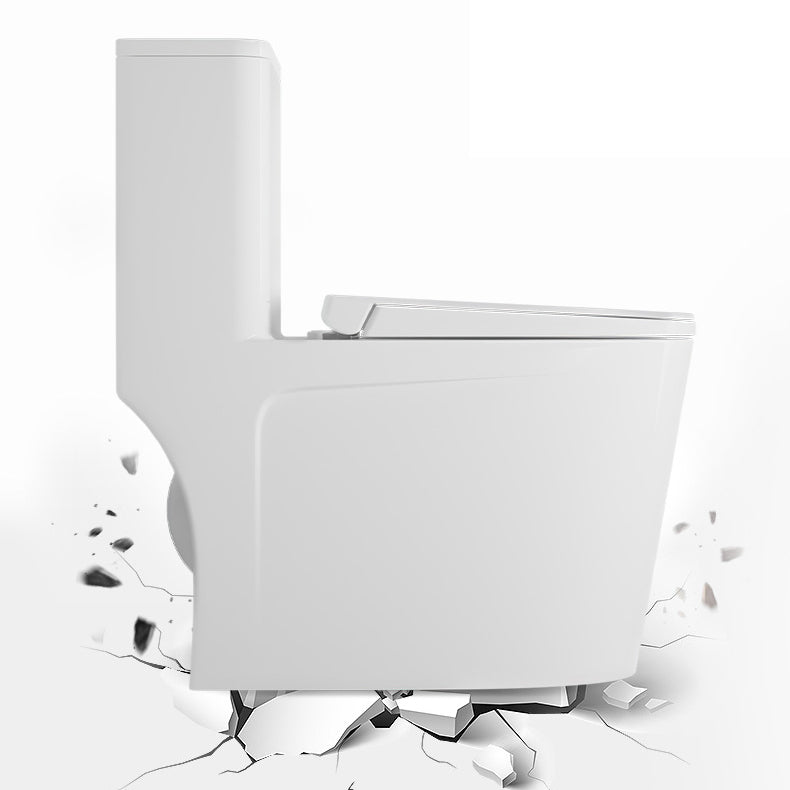 Modern Siphon Jet Toilet Bowl White Bidet Toilet with Seat for Bathroom