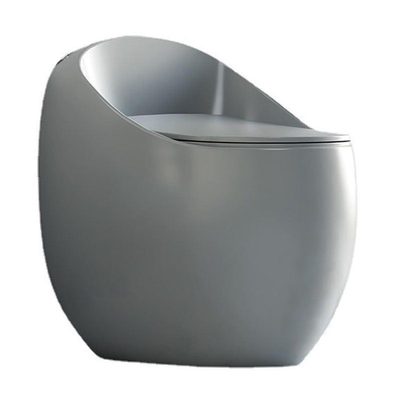Floor Mount Flush Toilet Modern Concealed Tank One-Piece Toilet with Slow Close Seat