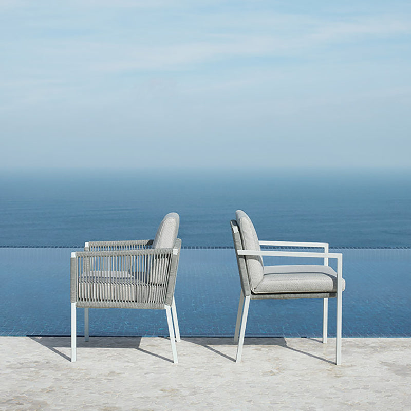 Boho Wood Dining Set 1/3/5 Pieces Rectangular Dining Table Set for Outdoor