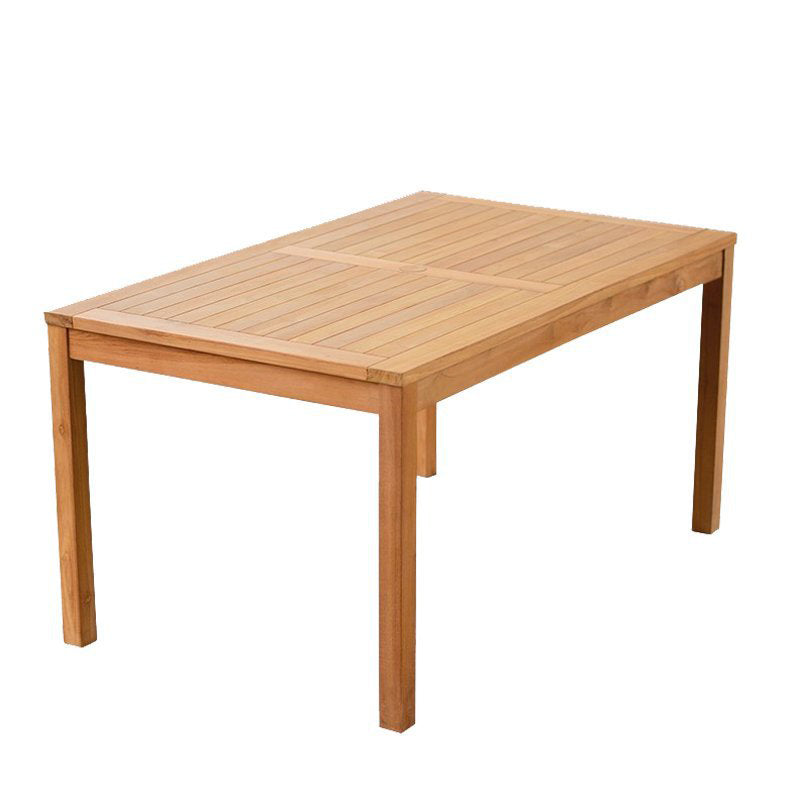 Bohemian Style Solid Wood Dining Table Set 1/5/7 Pieces Dining Table Set for Outdoor