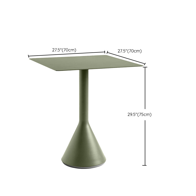 Modern Metal Dining Set 1/3 Piece Round Dining Table Set for Outdoor