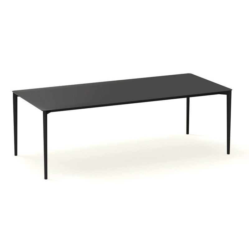 Industrial Stone Top Dining Table Set with Metal Base 1/7 Pieces Dining Set for Outdoor