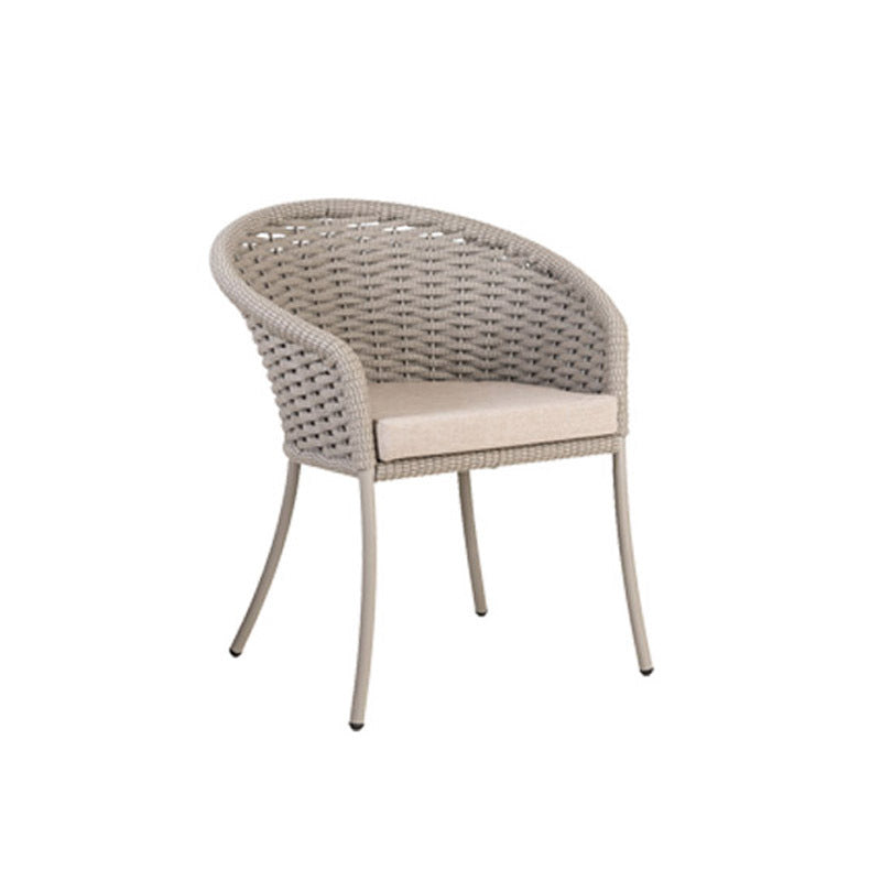 Bohemian Style Metal Base Dining Table Set 1/3/7 Pieces Dining Table Set for Outdoor