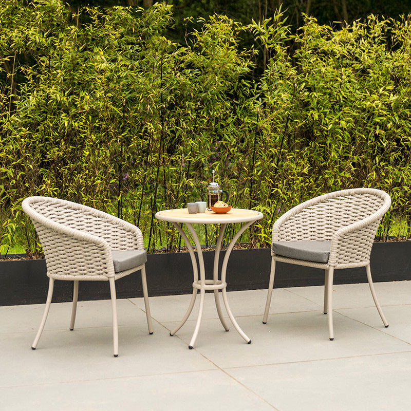 Bohemian Style Metal Base Dining Table Set 1/3/7 Pieces Dining Table Set for Outdoor