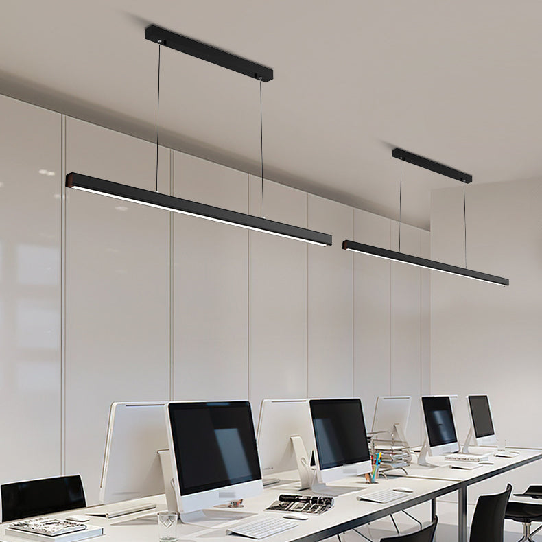 Modernism Single Black Kitchen Island Lighting LED Island Pendant Lighting