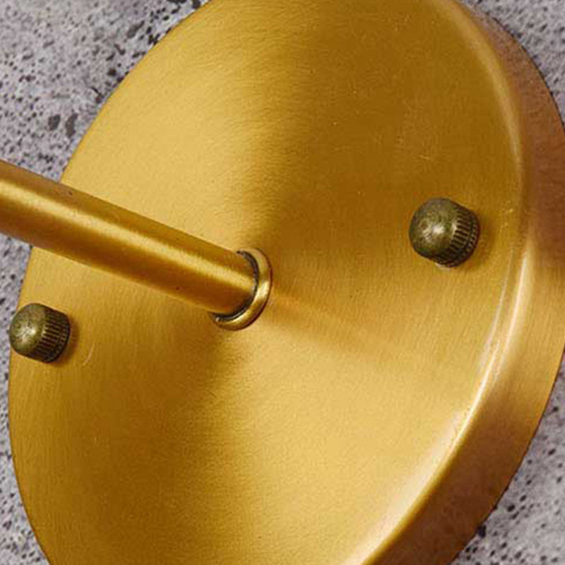 Industrial Style Cone Shape Wall Sconce Metal 1 Light Sconces for Bedroom