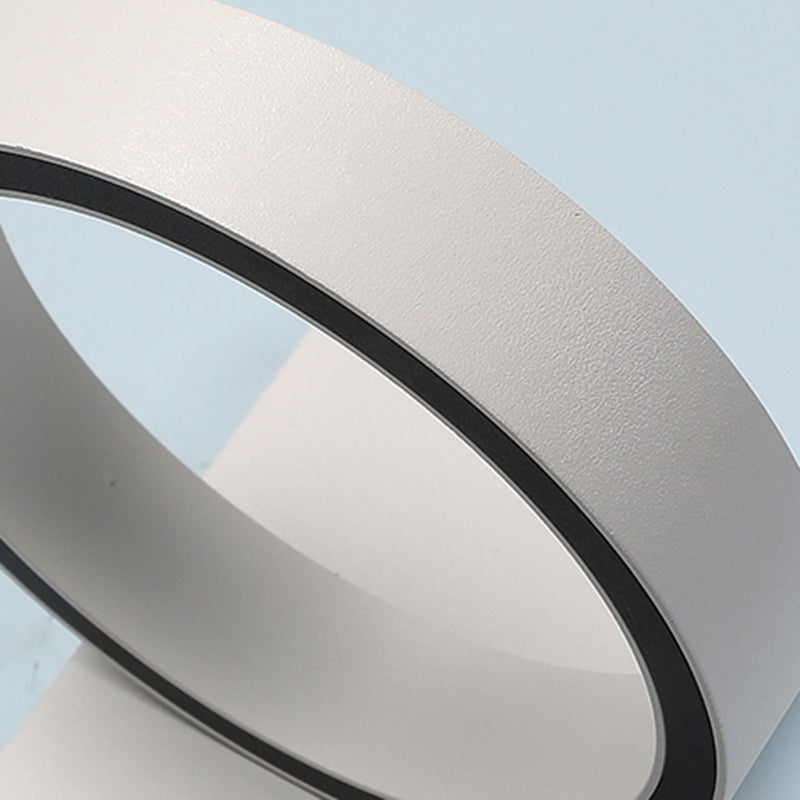 Metal Drum Wall Light Fixture Minimalist 1 Light Wall Lighting for Bedroom