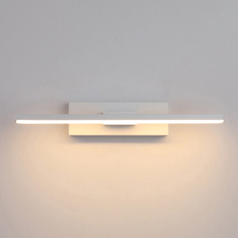 Modern Simple Aluminum Wall Light LED Strip Shape Rotatable Wall Lamp for Bedroom