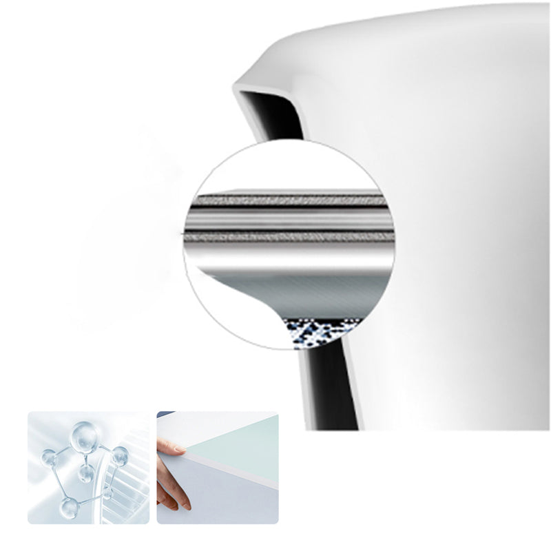 Rectangle Soaking Bathtub Freestanding Acrylic Bathtub with Faucet
