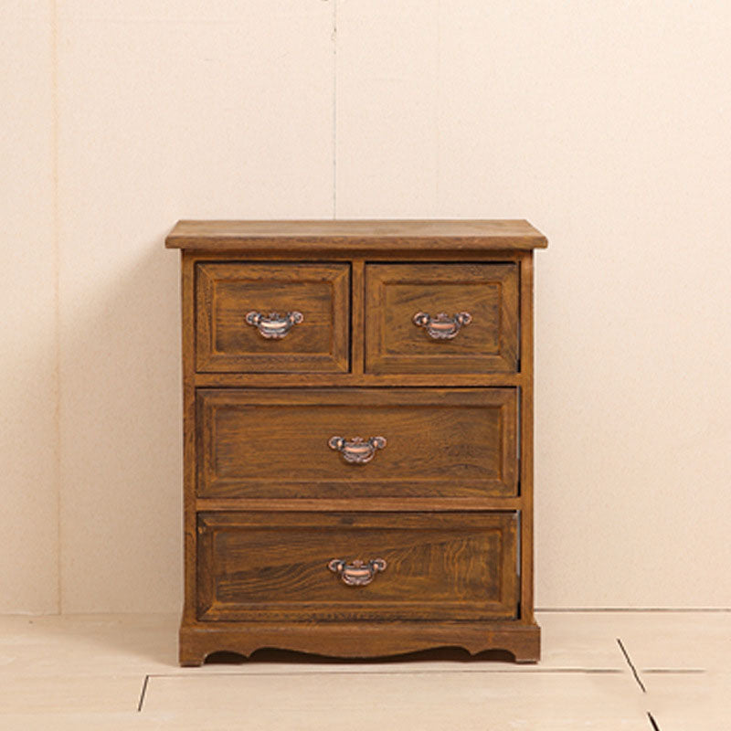 Nautical Bedroom 12" Wide Storage Chest Wooden Vertical Chest with Drawers